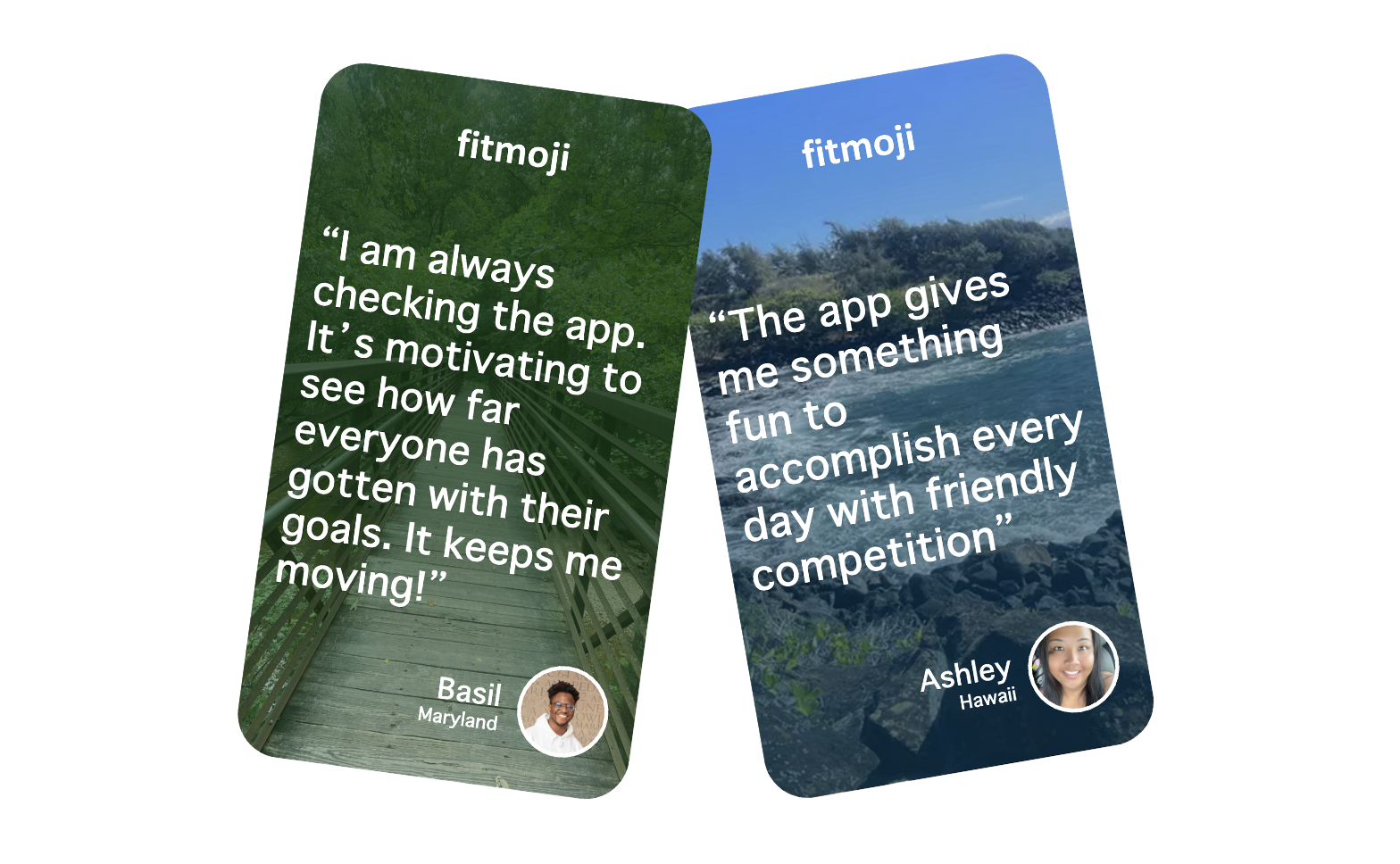 Fitmoji App Screens